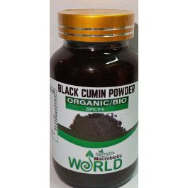 Black Cumin Organic Powder Gram Good Karma Health Food Thailand