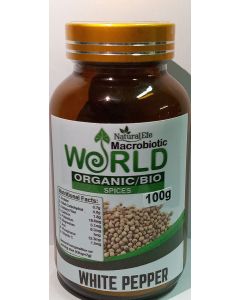 White Pepper Organic Powder 100gram