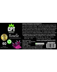 Roselle Organic 60 Units