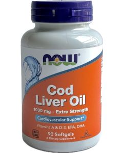 Cod Liver Oil - Extra Strength 90 Softgels