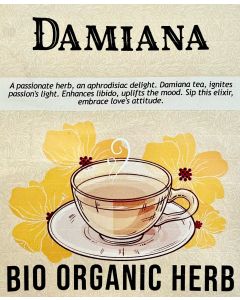 Organic Damiana Herbal Tea 
