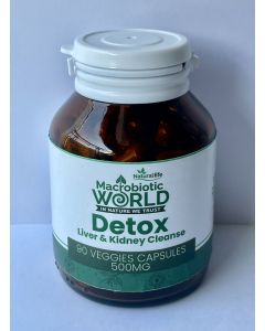 DETOX Liver & Kidney Cleanse 500mg - 90 Units