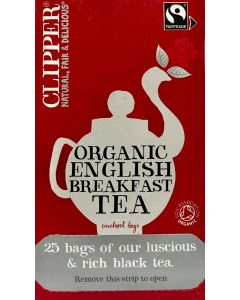 English Breakfast Tea Organic 25bags