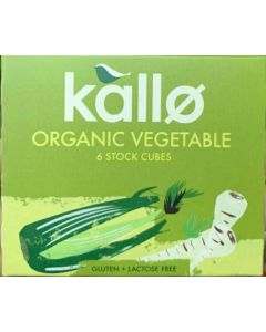 Stock Cubes Vegetable Organic 66gram