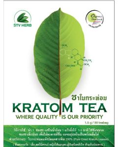 Kratom Leaf Tea Organic 30 Teabags