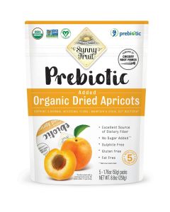 prebiotic organic dried apricots