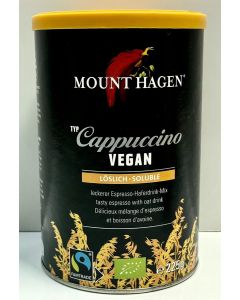 Mount Hagen Organic Cappuccino Vegan Soluble 225 g