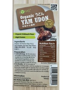 Yam Udon Noodles Organic 300 grams