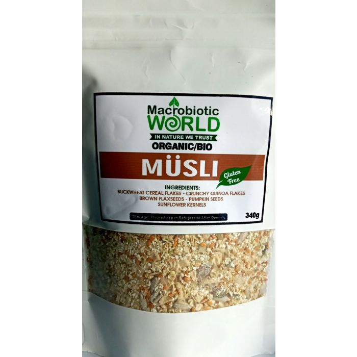 Muesli Gluten Free Organic 340g